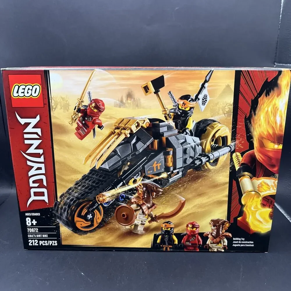 LEGO 70672 NINJAGO Cole's Dirt Bike-New/Sealed